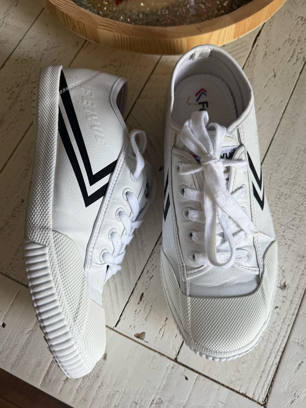 Feiyue Fe Lo 1920 Vegan Leather Sneakers Sz: 9
